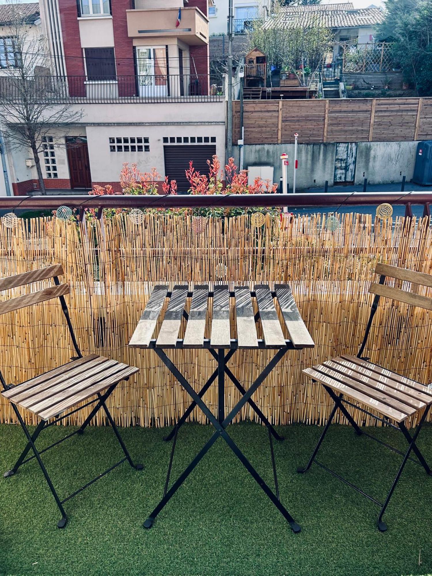 Apartamento Cocon Urbain - Avec Parking Prive Gratuit Toulouse Exterior foto